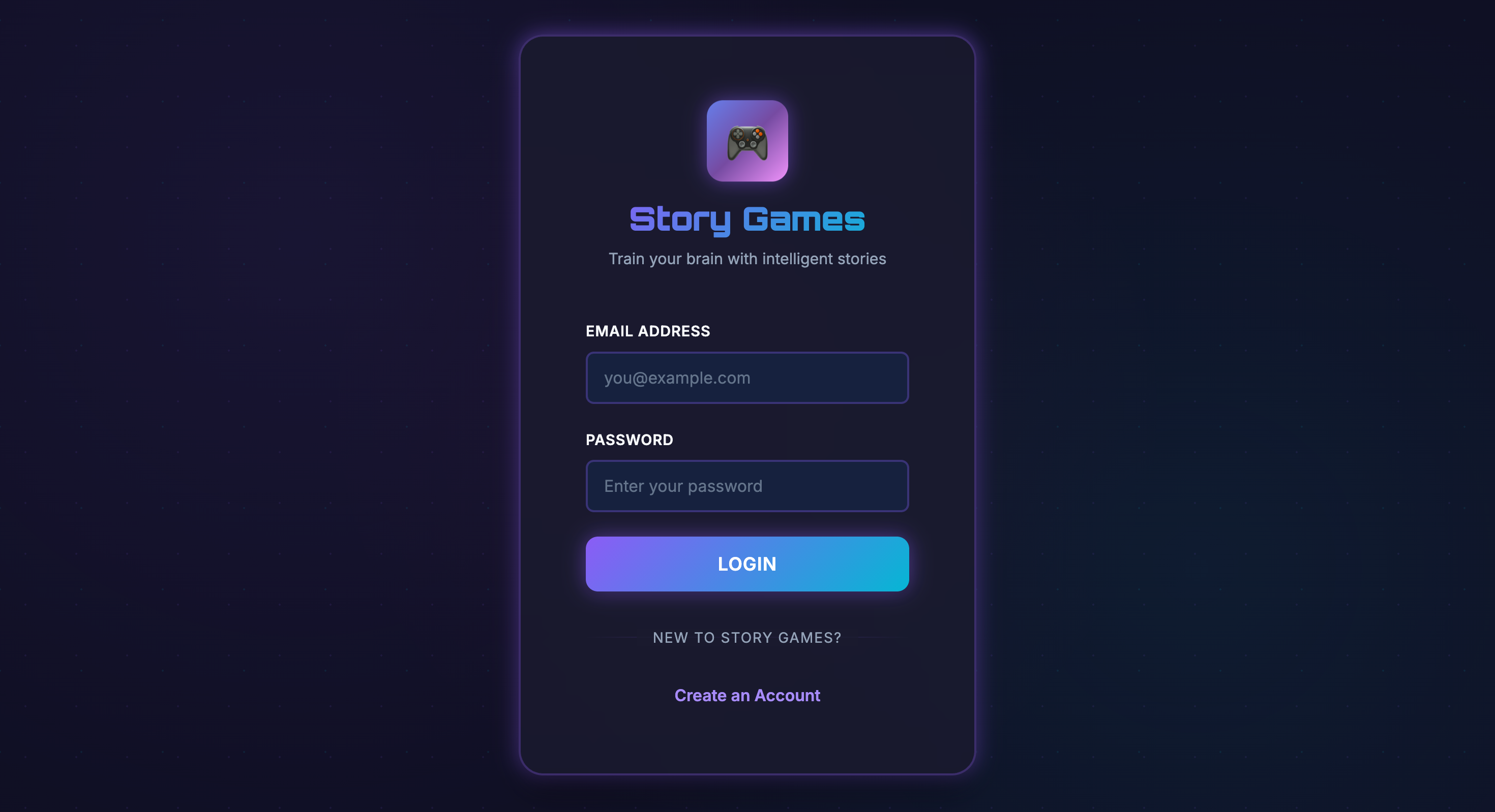 Cognitive Quest Game